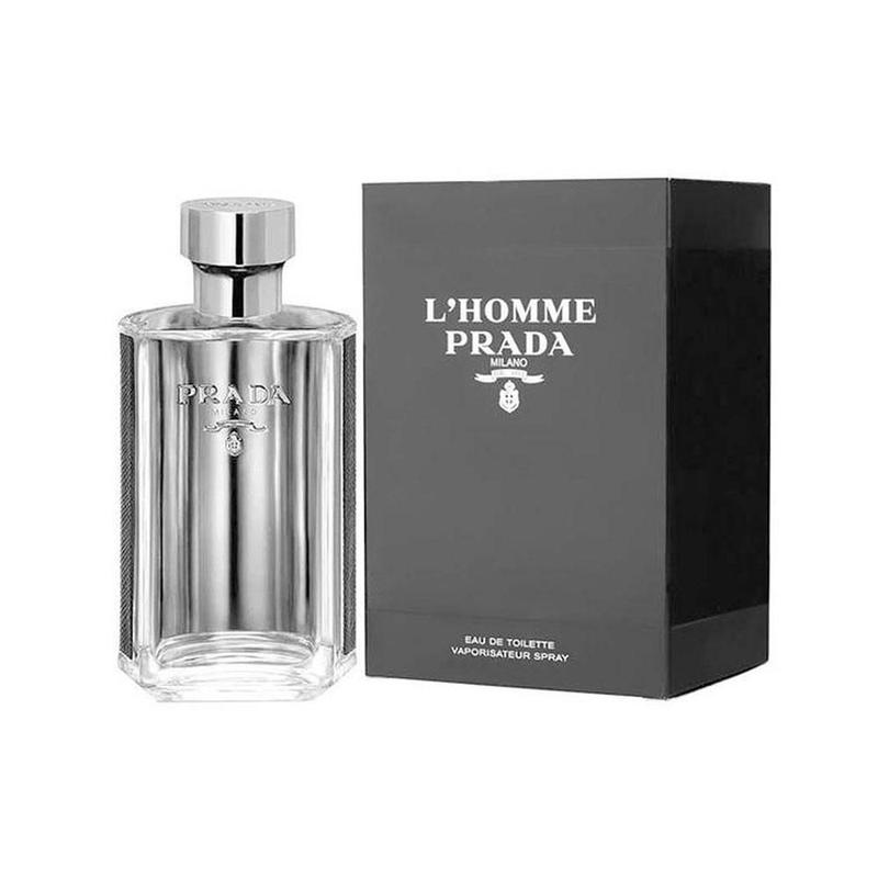 値下げ！！PRADA L'HOMME 100ml EDT 新品 Prada L'Homme EDT Perfume Masculino 100ml - Perfume Masculino